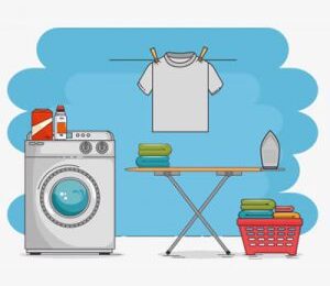استفاده از وایتکس در ماشین لباسشویی